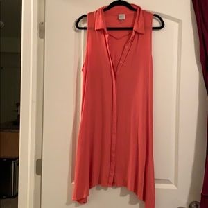 Cupio Button Down Tunic